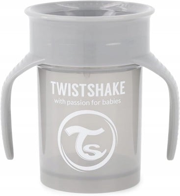 TWISTSHAKE kubek niekapek 360 stopni 230 ml 6 m+