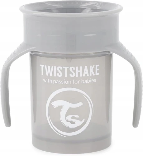 TWISTSHAKE kubek niekapek 360 stopni 230 ml 6 m+