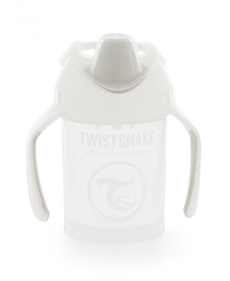 TWISTSHAKE Mini Cup kubek niekapek z ustnikiem i blenderem 230 ml 4 m+
