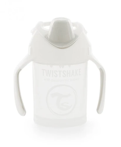 TWISTSHAKE Mini Cup kubek niekapek z ustnikiem i blenderem 230 ml 4 m+