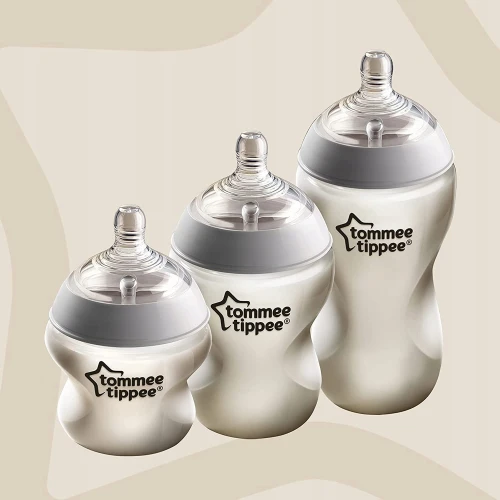 TOMMEE TIPPEE zestaw startowy SZKLANE BUTELKI 7el.
