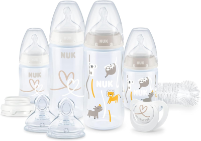 NUK zestaw  butelek Perfect Start  kontrola temperatury 9el.