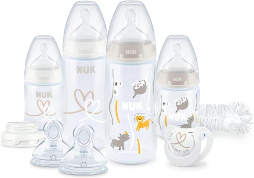 NUK zestaw  butelek Perfect Start  kontrola temperatury 9el.