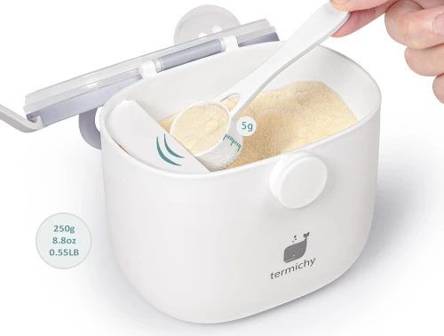 TERMICHY pojemnik na mleko modyfikowane 500 ml 250 g + miarka