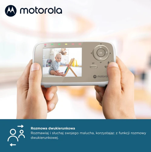 MOTOROLA VM483 cyfrowa niania elektroniczna 2,8"