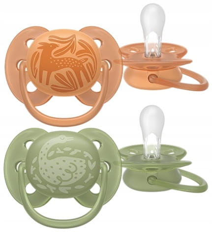 PHILIPS AVENT Ultra Soft smoczki x 2 18msc+