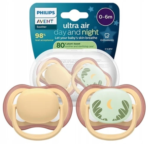 PHILIPS AVENT Ultra Air smoczki x 2 0-6msc