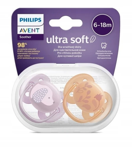 PHILIPS AVENT Ultra Air smoczki x 2 6-18msc