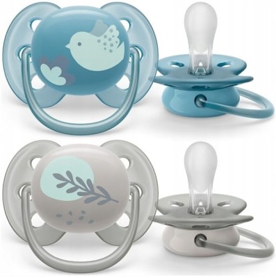 PHILIPS AVENT Ultra Soft smoczki x 2 6-18msc