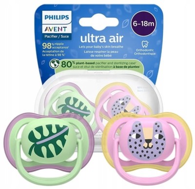 PHILIPS AVENT Ultra Air smoczki x 2 6-18msc