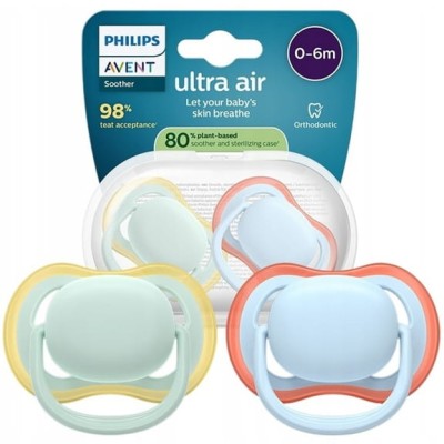 PHILIPS AVENT Ultra Air smoczki x 2 0-6msc