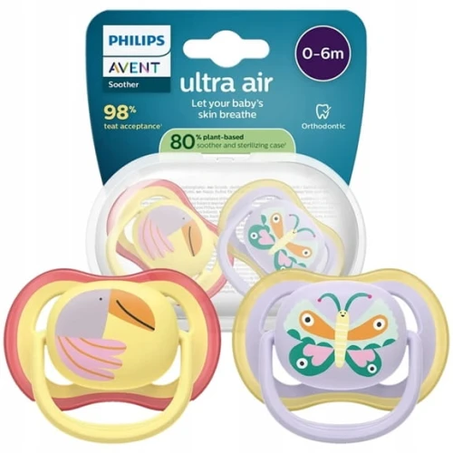 PHILIPS AVENT Ultra Air smoczki x 2 0-6msc