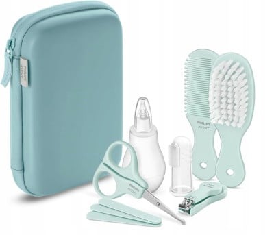 PHILIPS AVENT SCH401/00 zestaw do pielęgnacji dziecka 9 elementów + etui