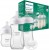 PHILIPS AVENT Natural Response zestaw 3 butelki SZKLANE + smoczek