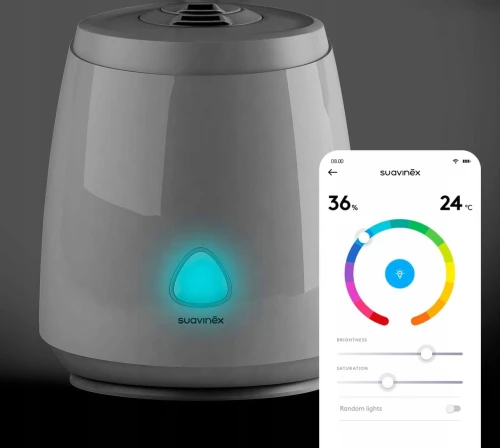 SUAVINEX Care nawilżacz ultradźwiękowy aplikacja "N