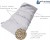 MEDIPARTNERS termofor z pestkami wiśni DUŻY 800g 60x20 cm