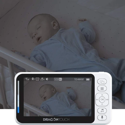 DRAGON TOUCH E40 niania elektroniczna 4,3" LCD HD FHSS