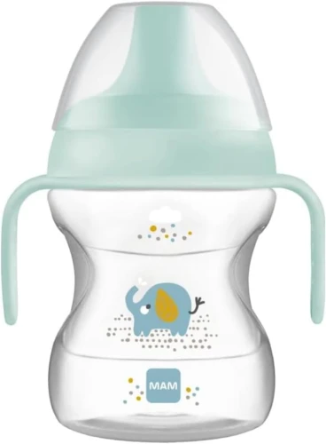 MAM Learn To Drink Cup kubek niekapek z ustnikiem 190 ml 6 m+