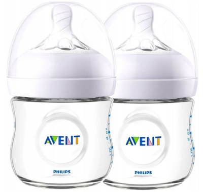 PHILIPS AVENT Natural butelka 125 ml smoczek 0m+ x2