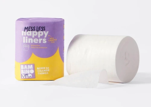 BAMBINO MIO Nappy Liners bibułki do pieluszek 11,5 x 29 cm 100 sztuk