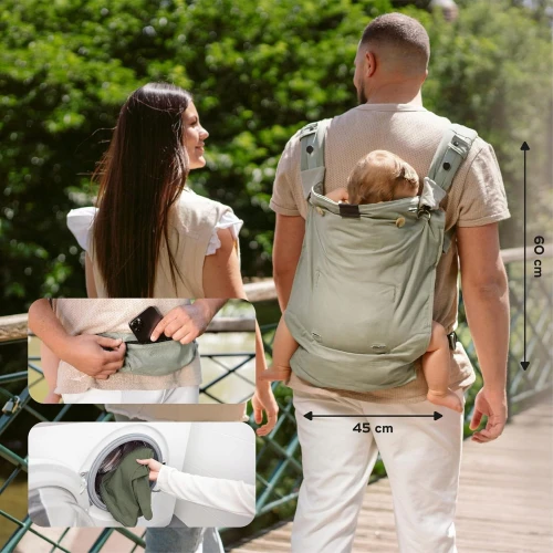 BABYMOOV MOOV&amp;BOOST nosidełko ergonomiczne podwyższenie 2w1 "O