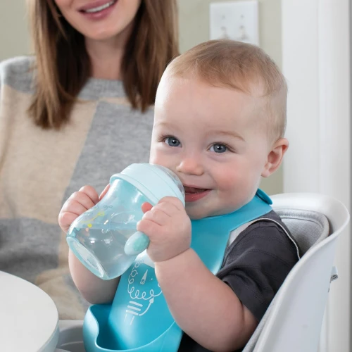 CHICCO Transition Cup kubek niekapek z ustnikiem i uchwytami 200 ml 4 m+