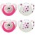 NUK STAR Day&amp;Night smoczek uspokajający x4 18-36msc