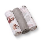 BabyOno pieluszki MUŚLINOWE x3