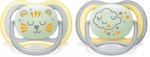 PHILIPS AVENT Ultra Air Night smoczki x 2 18ms+c świecą
