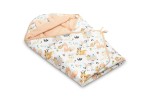 SENSILLO otulacz z uszami VELVET XL 115x115cm