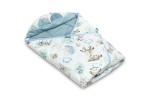 SENSILLO otulacz z uszami VELVET XL 115x115cm