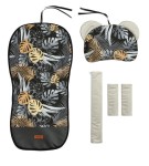 WKŁADKA DO WÓZKA DELUXE VELVET ZŁOTE LIŚCIE