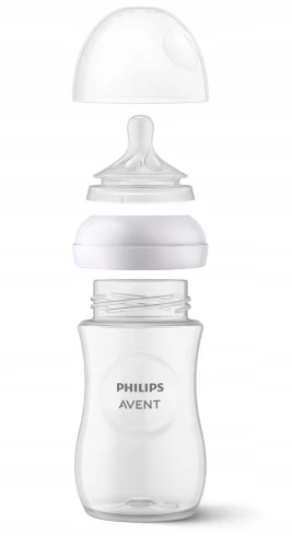 PHILIPS AVENT Natural RESPONSE butelka 260 ml 1msc+ x3 "N