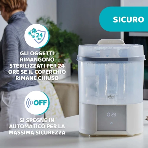 CHICCO sterylizator parowy z suszarką All in One "O