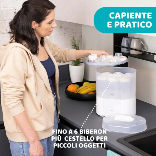 CHICCO sterylizator parowy z suszarką All in One "N
