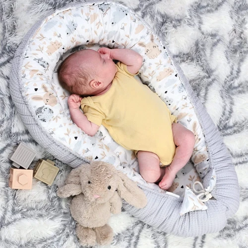 TOTSY BABY kokon niemowlęcy gniazdo 90 x 50