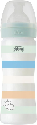 CHICCO Well-Being butelka 250ml 2m+ średni przepł "N