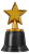 TODDMOMY plastikowa statuetka trofeum GWIAZDA 12 cm