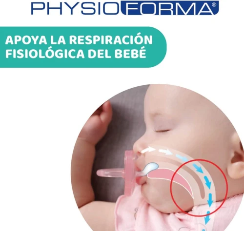 CHICCO PhysioForma smoczek x2 16-36m ŚWIECĄCE