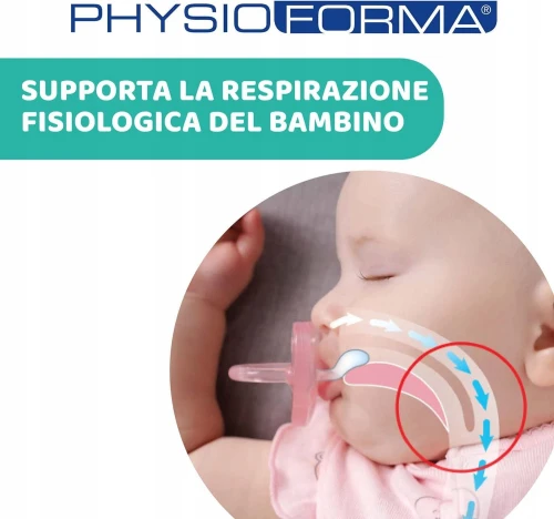 CHICCO PhysioForma DUAL SOFT smoczek x2 16-36msc