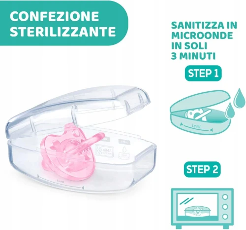 CHICCO PhysioForma DUAL SOFT smoczek x2 16-36msc