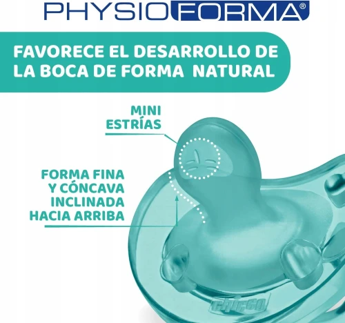 CHICCO PhysioForma SOFT smoczek x2 16-36m