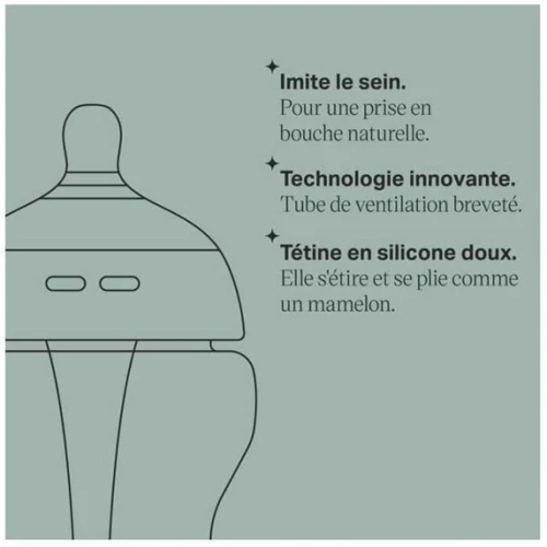 TOMMEE TIPPEE Advanced butelka 260ml ANTI-COLIC 0msc+