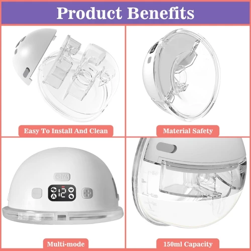 YADOBIG hands free podwójny laktator 4tryby BPA free