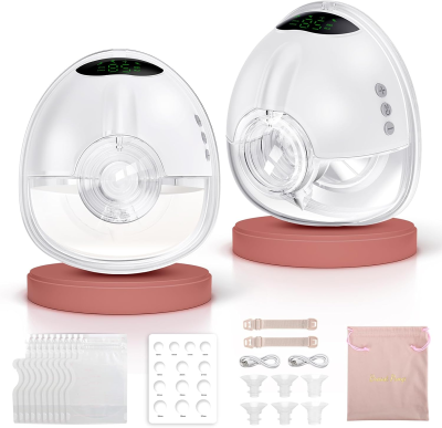 BAEMEE hands free podwójny laktator 4tryby BPA free LED
