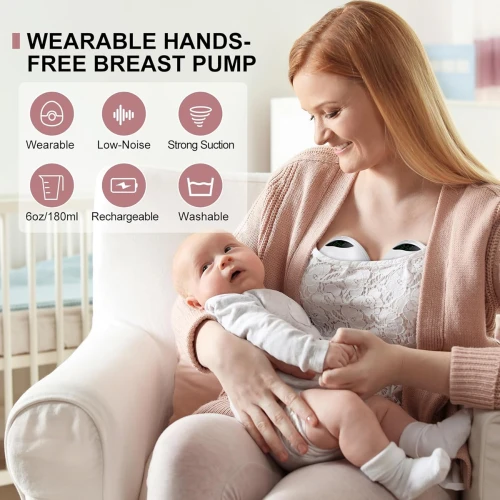 BAEMEE hands free podwójny laktator 4tryby BPA free LED