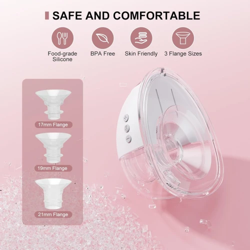 BAEMEE hands free podwójny laktator 4tryby BPA free LED