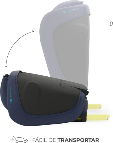 KINDERKRAFT UNITY 2 fotelik samochodowy 100-150cm ISOFIX