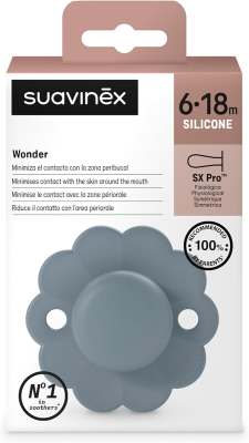 SUAVINEX Wonder smoczek uspokajający 6-18msc silikon SX PRO