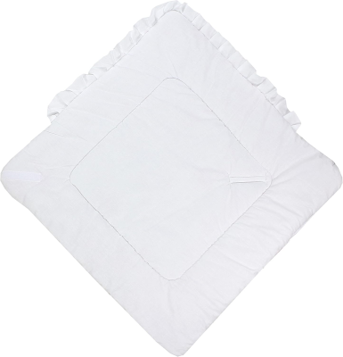 TUPTAM rożek becik 70 x 70cm z falbanką